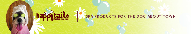 HappyTails spa products