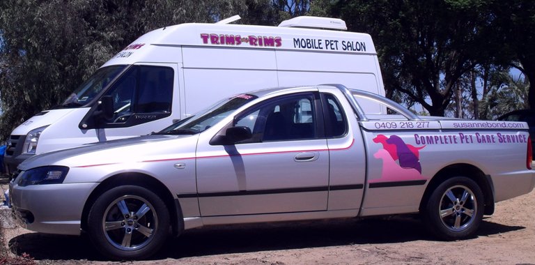 grooming van_pet care ute